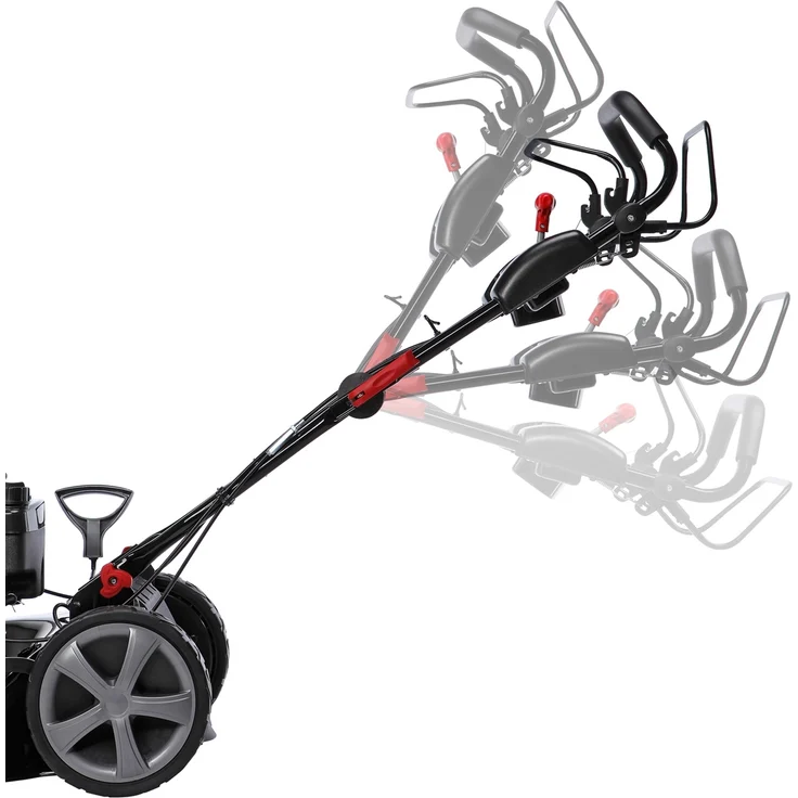 BRAST Rasenmäher Benzin 3,5kW(4,76PS) mit Antrieb Elektrostart 46cm Schnittbreite TÜV 18170 - ESTART - Preisvergleich – Bild 7