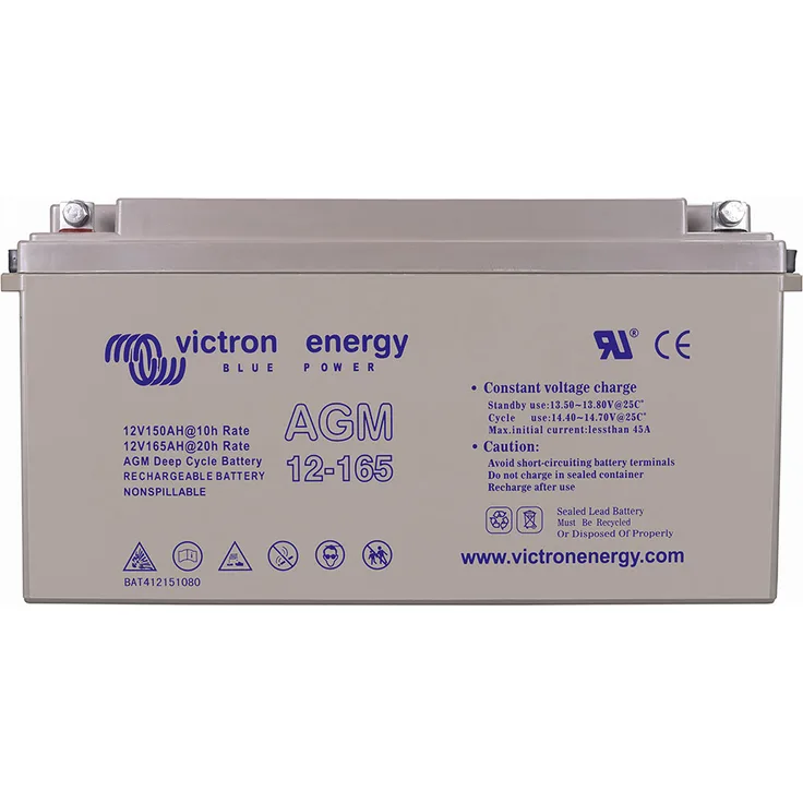 Victron AGM 12V 165Ah Deep Cycle Akku Akkue