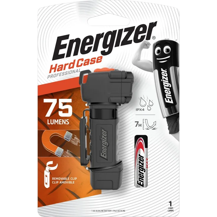Energizer Hardcase MultiUse LED Taschenlampe batteriebetrieben 75lm