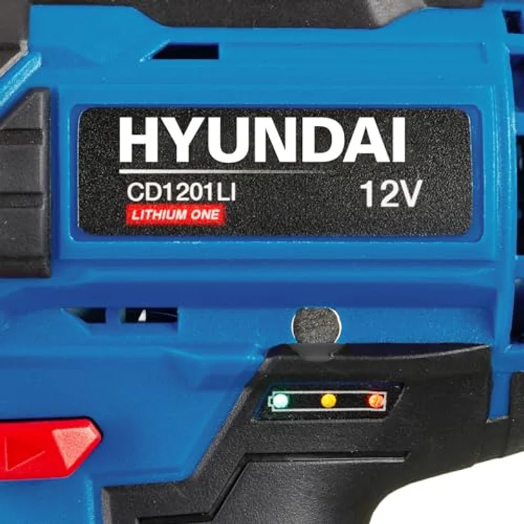 Hyundai HYUNDAI Akku-Bohrschrauber CD1201LI SET (12V Akkuschrauber, Akkubohrer) – Bild 6