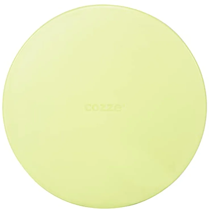 cozze® Pizzabrett aus Kunststoff Ø350x10 mm hellgrün