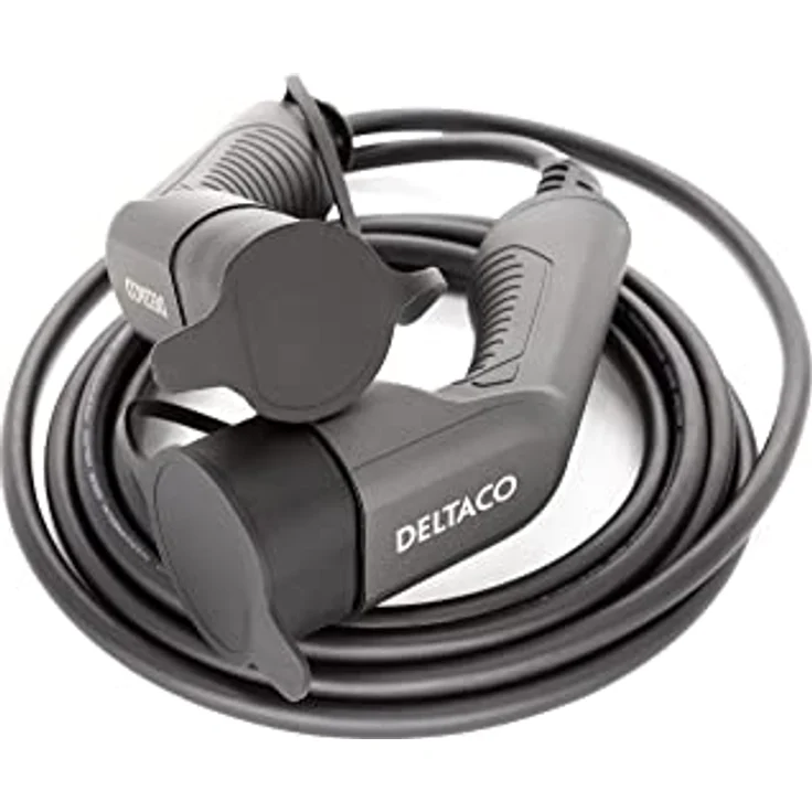 Deltaco Ladekabel für EV - Elektro-Auto EV-3213 3-phasig IEC Typ 2 auf Typ 2 - 16A 11kW, 3m – Bild 4