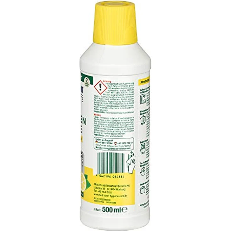Heitmann Zitronensäure pure Reine Citronensäure, 1008288, flüssig, lebensmittelsauber, 500 ml – Bild 5