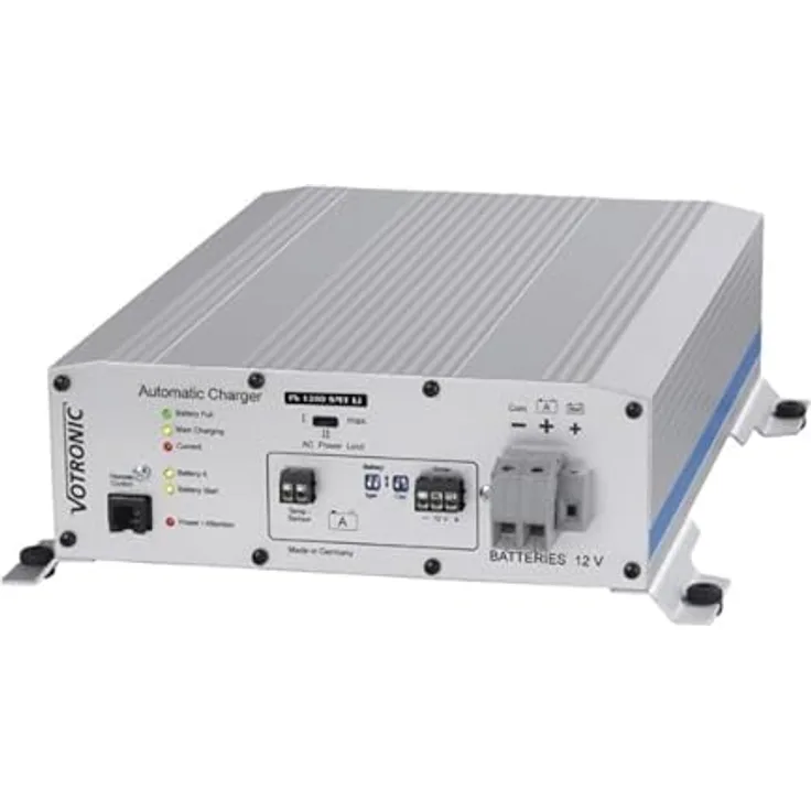 VOTRONIC Pb 1280 SMT Li, Automatisches Ladegerät für Blei- und Lithiumbatterien mit intelligenter Ladekennlinienerkennung