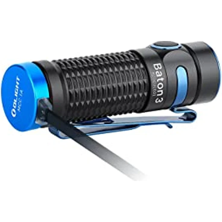 OLight Baton 3 Premium Black LED Taschenlampe akkubetrieben 1200lm 33h 53g – Bild 6