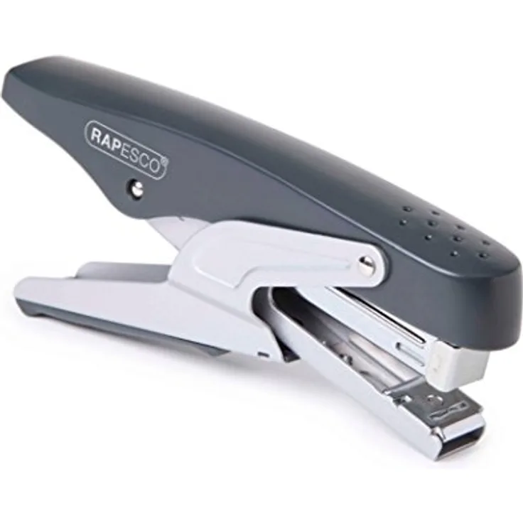 Rapesco 1056 ECO Beluga Heftzange, 20 Blatt Heftleistung, Schwarz