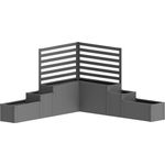 Biohort Hochbeet Da Vinci, flexibles Pflanzkasten-System, individuell kombinierbar, 3D-Konfigurator