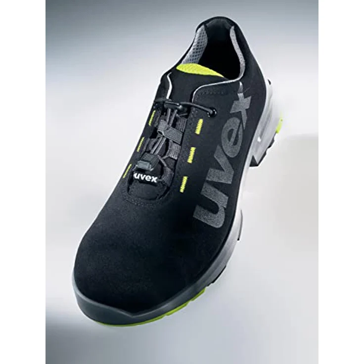 Uvex S2 Sicherheitshalbschuh SRC Gr. 47 PURSohle W11, Leichtgewichtig und flexibel, Sportlicher multifunktionaler Sicherheitsschuh, Metallfreie Zehenschutzkappe der neuesten Generation, Schwarz – Bild 8