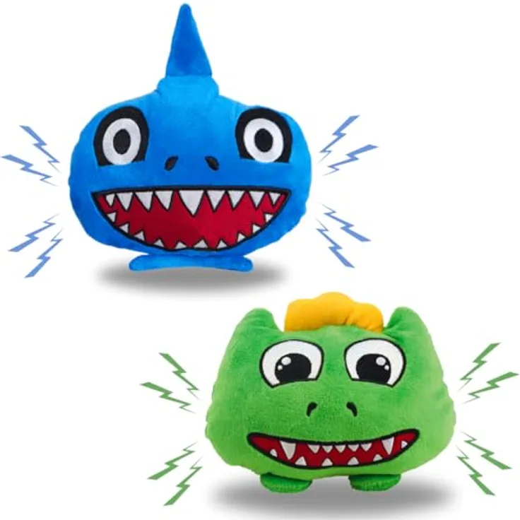 BEST DIRECT Chuckle Chums Interaktives Hundespielzeug, automatische Bewegung und Sound, bewegungsaktivierte Sensoren (Dino)
