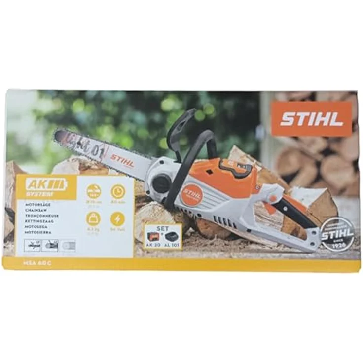 STIHL Akku-Kettensäge "MSA 60 C-B", 30 cm Schienenlänge, mit Akku und Ladegerät, leise, PM3-Kettentyp, QuickStop Super-Kettenbremse, Ematic-System. – Bild 5