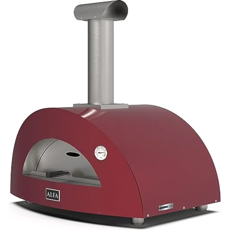 Alfa Forni Moderno 2, Pizzaofen Holz, kompakt mit Heat Genius-Technologie für perfekte Pizzen – Bild 3