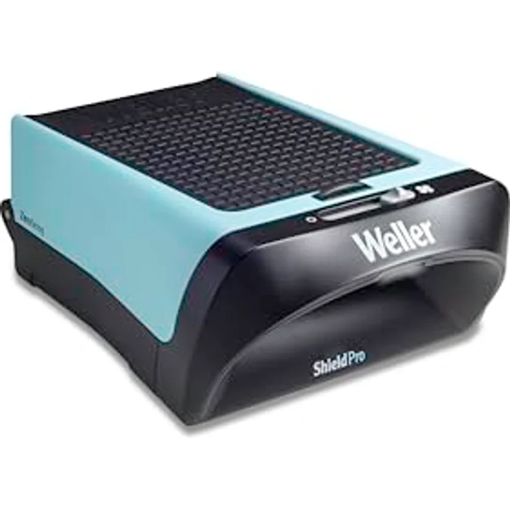 Weller FT91019299 Zero Smog Shield Pro, Mobile Filtrationseinheit mit EPA E10 und Aktivkohlefilter, ruhiger Betrieb und intelligente Filterzustandskontrolle – Bild 1