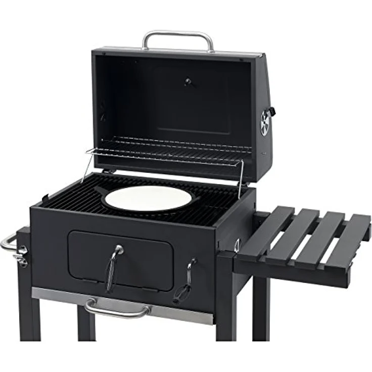 Tepro Toronto Click Holzkohlegrill, Grillfläche 55 x 41,5 cm – Bild 4