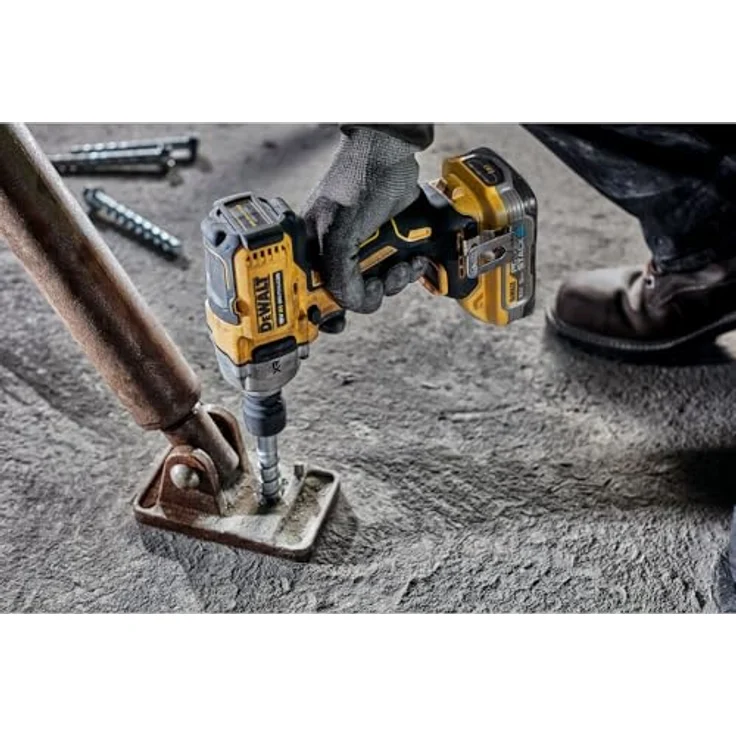 DEWALT DCF891H2T-QW Schlagschrauber 18V 2 Batterien 5Ah Powerstack 1/2" 812Nm, Hochwertige Qualität, Einfache Bedienung, Langlebigkeit, Robustheit, Haltbarkeit, Schwarz – Bild 4