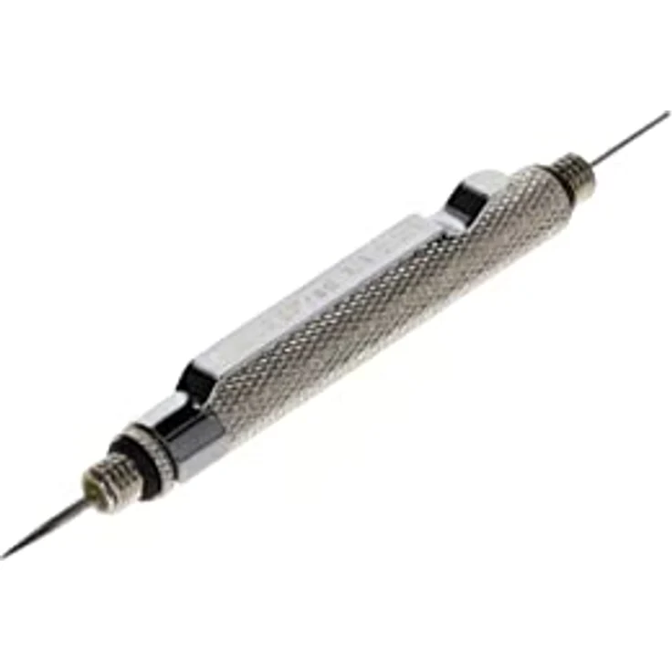 Gedore Schraubendreher R18101000, Servicewerkzeug mit stabiler Einstellspitze und Halteclip, 95 mm Länge aus Aluminium – Bild 1