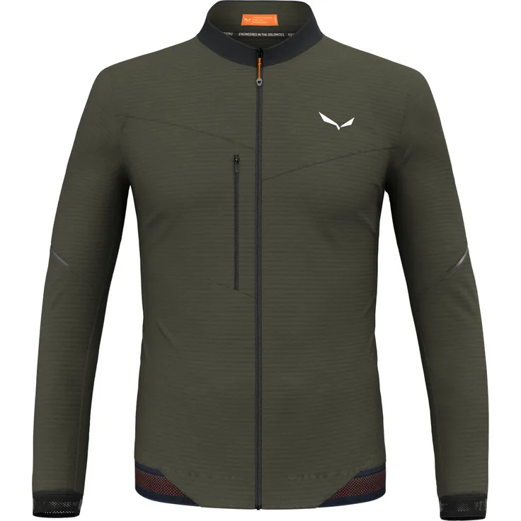 Salewa Pedroc Pl 2 Herren Jacket - Sportliche Fleecejacke für den Bergsport, Farbe: dark olive, Größe: 50/L