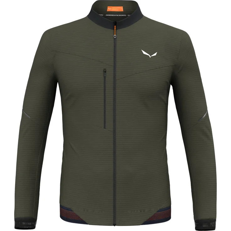 Salewa Pedroc Pl 2 Herren Jacket - Sportliche Fleecejacke für den Bergsport, Farbe: dark olive, Größe: 50/L