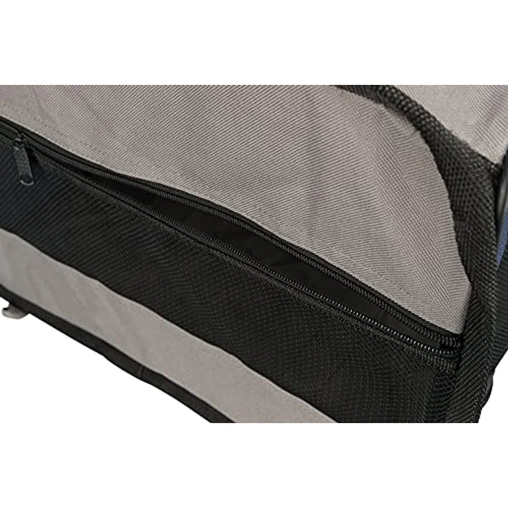 TRIXIE 39692 Mobile Kennel Twister, S: 45 × 45 × 64 cm, dunkelblau/grau - Hochwertiger mobiler Hundekäfig – Bild 5