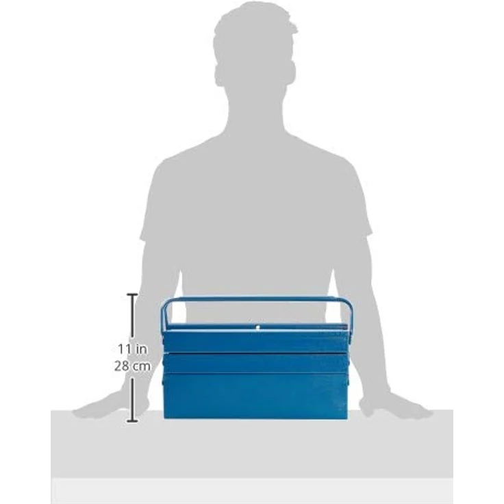 Mannesmann Montage Werkzeugkasten, 5-tlg., M 211-430 – Bild 5