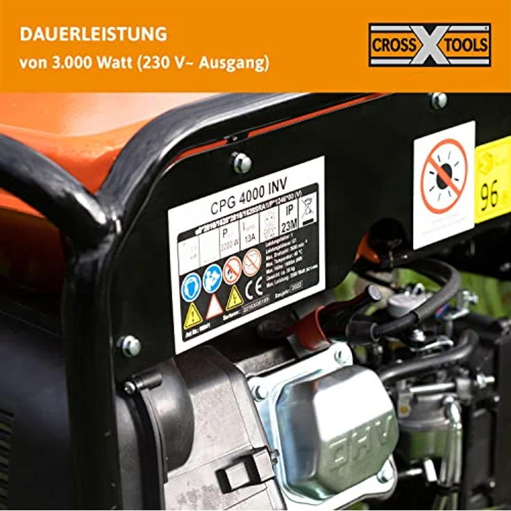 Cross Tools Stromerzeuger CPG 4000 INV – Bild 3