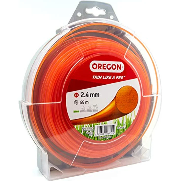 Oregon 69-350-Y Rasentrimmerfaden Draht für Rasentrimmer und Freischneider, Gelb, 69-364-OR – Bild 6