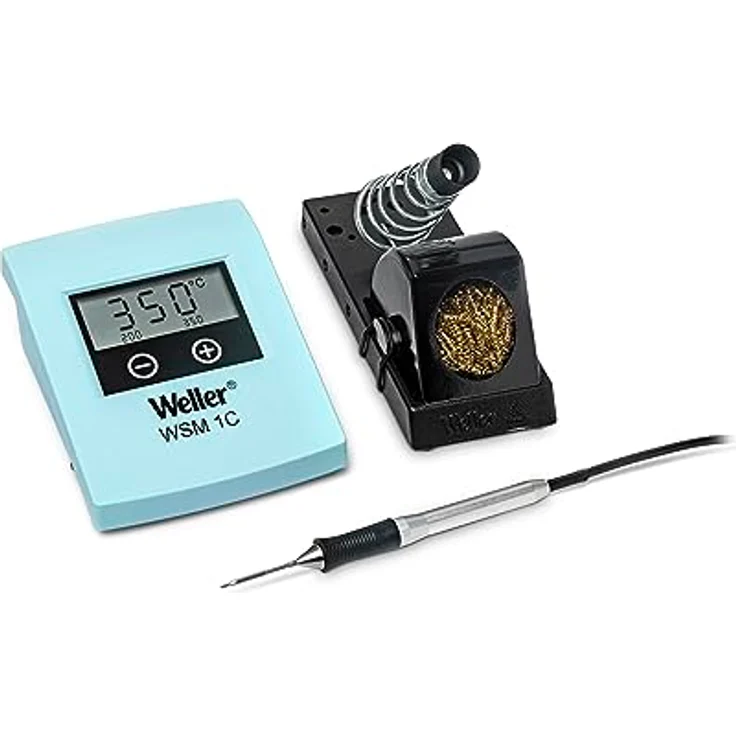 Weller T0053293399N WSM 1C Akku-Lötstation mit Mikro-Lötkolben WMRP und Lötspitze RT 3, Meißelform 1,3 mm – Bild 1