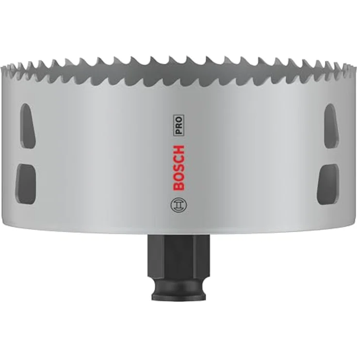 Bosch 1x PRO Multi Material Power Change Plus Lochsäge (für Weichholz, Trockenbau, Ø 111 mm, Professional Zubehör Bohrmaschine/Schrauber) – Bild 1