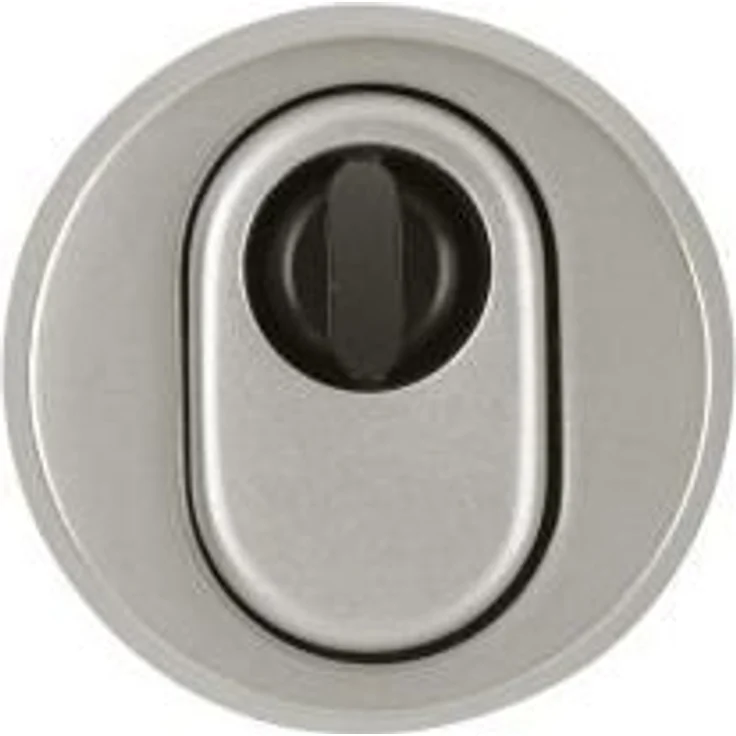 Abus Sicherheitsrosette RHZS 415, Messing, für Holztüren, Schutz gegen Abbrechen und Anbohren, 15 mm Stärke – Bild 1