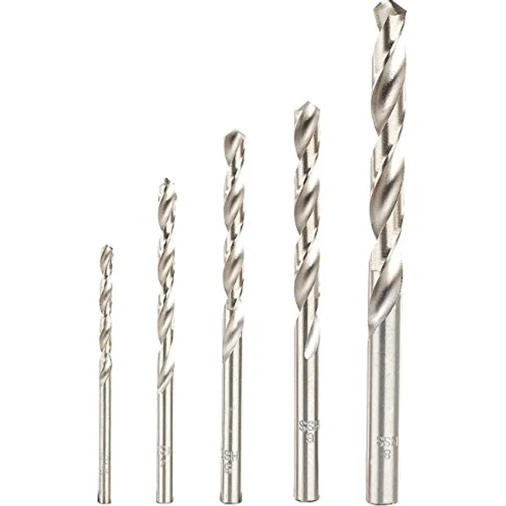 AGT Betonbohrer: Bohrer-Set 15-tlg. mit HSS-Metallbohrer, Holz- & Steinbohrer (Bohrersets) – Bild 6