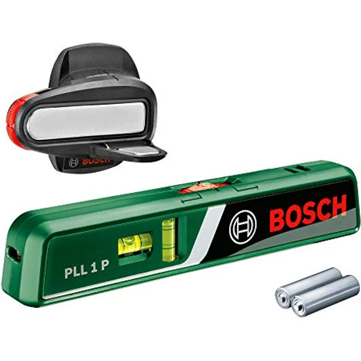 Bosch Laser-Wasserwaage PLL 1 P (Arbeitsbereich Linienlaser 5 m, Arbeitsbereich Punktlaser 20 m, im Karton) – Bild 2
