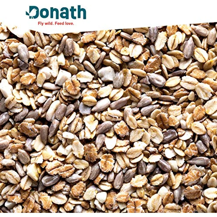 Donath Balkon Mix - schalenfreie Mischung für einen sauberen Balkon - wertvolles Ganzjahres Wildvogelfutter - aus unserer Manufaktur in Süddeutschland - 1 Kg – Bild 3