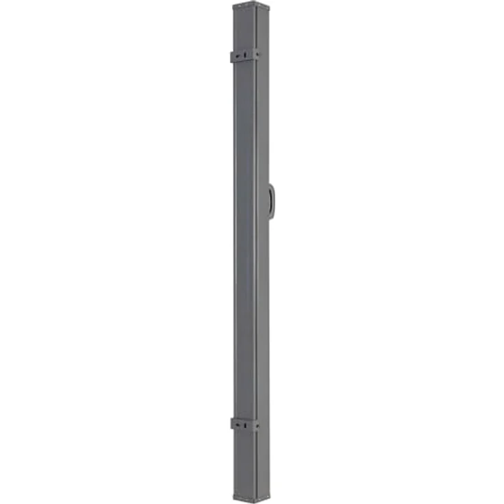 SVITA Seitenmarkise ausziehbar Sichtschutz Balkonmarkise UV50+Terrasse 500x160cm Hellgrau – Bild 7