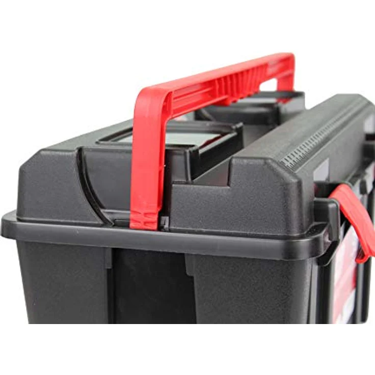 Werkzeugkoffer mit herausnehmbarer Sortierschale - HxBxT 445 x 235 x 230 mm - Koffer und Transportboxen transport boxes cases – Bild 3