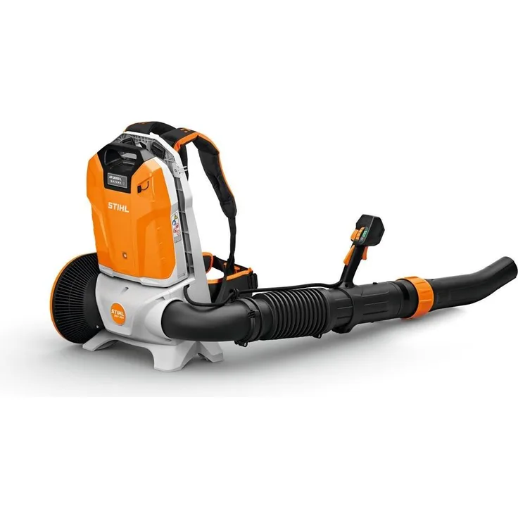 Stihl BGA 300, akkubetriebener Laubbläser mit Rucksackdesign und Geräuschminderungssystem, ohne Akku und Ladegerät