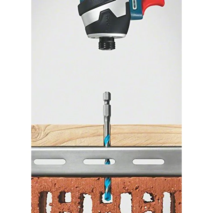 Bosch Professional 2608589529 2 608 589 529 Mehrzweckbohrer HEX-9 Multi Construction Set 3-teilig - Preisvergleich – Bild 6