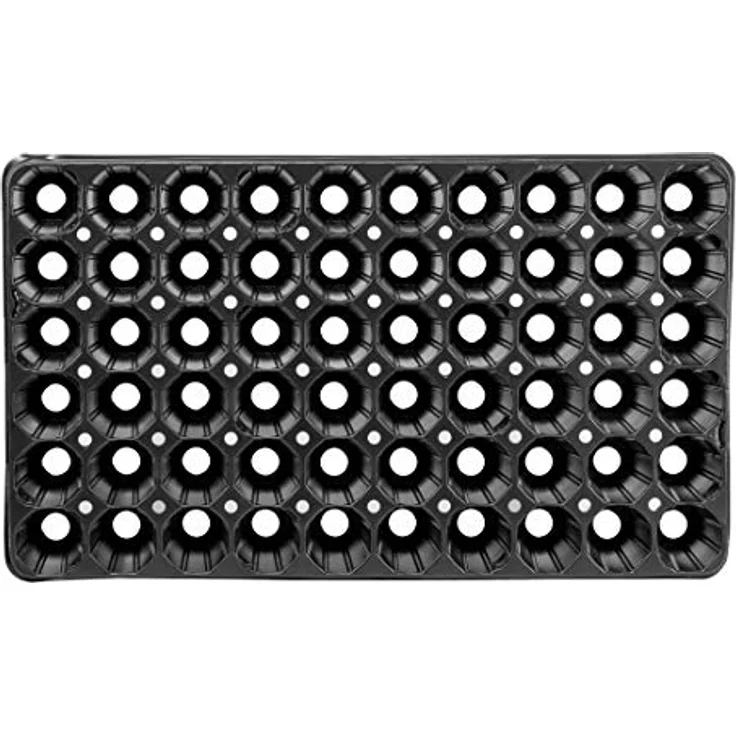 Anzuchtplatte Pro 60 Pflanzlöcher Ø 4,7 cm Pflanzschale Anzuchtschale Topfplatte – Bild 3