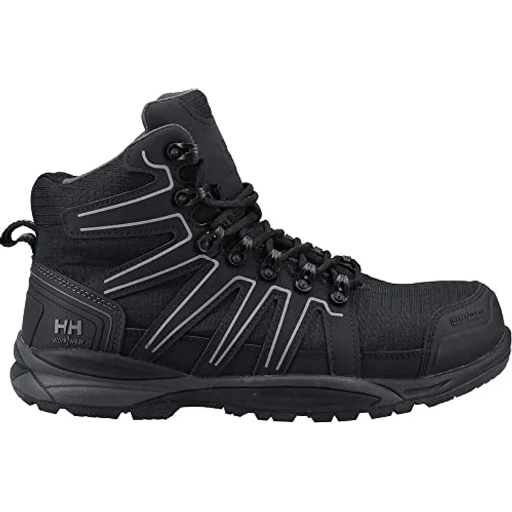 Helly Hansen Manchester Mid S3 Sicherheitsschuh, mit Lifa® Stay Warm Technology und elastischer Taille, schwarz – Bild 3