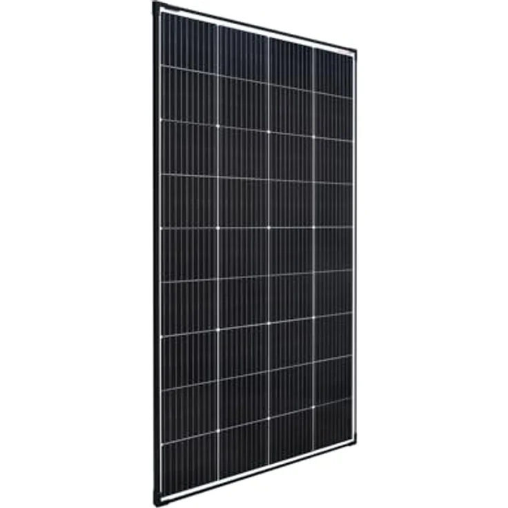 enjoy solar Solarmodul ES 210M, monokristallines Solarpanel mit 210W Leistung, schwarzer Rahmen, 182mm PERC-Zellen – Bild 2