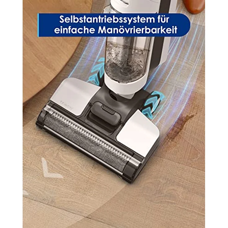 Tineco iFloor 3 Breeze Plus Nass-Trockensauger mit Zwei Extrabürste Leicht Tragbar Leise Saugwischer, Kabelloser Bodenreiniger für Hartböden Tierhaare, Selbstreinigung, Schnelles Trocken – Bild 5