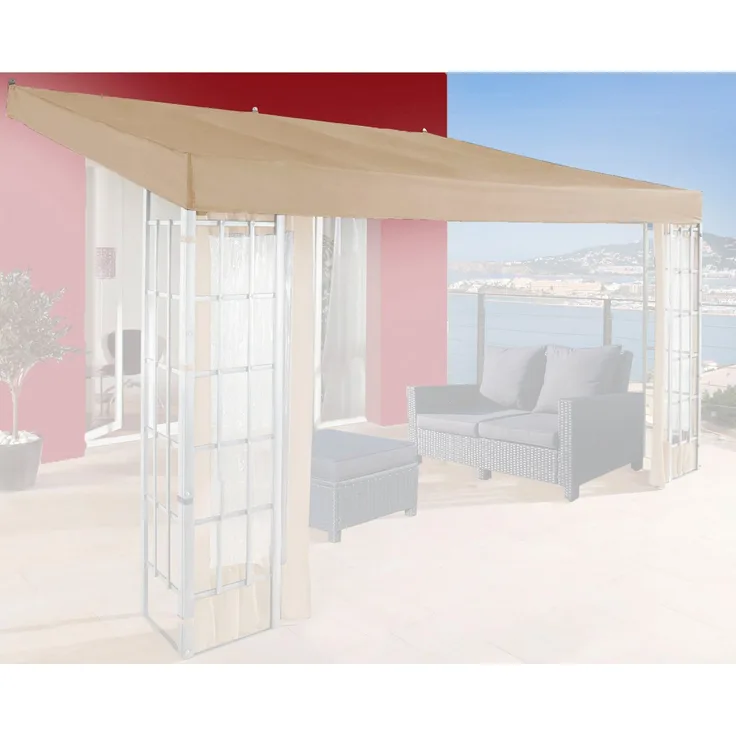 "Quick Star Pavillon-Ersatzdach Rank, für 300x400 cm, passend für Pavillon Rank, beige"
