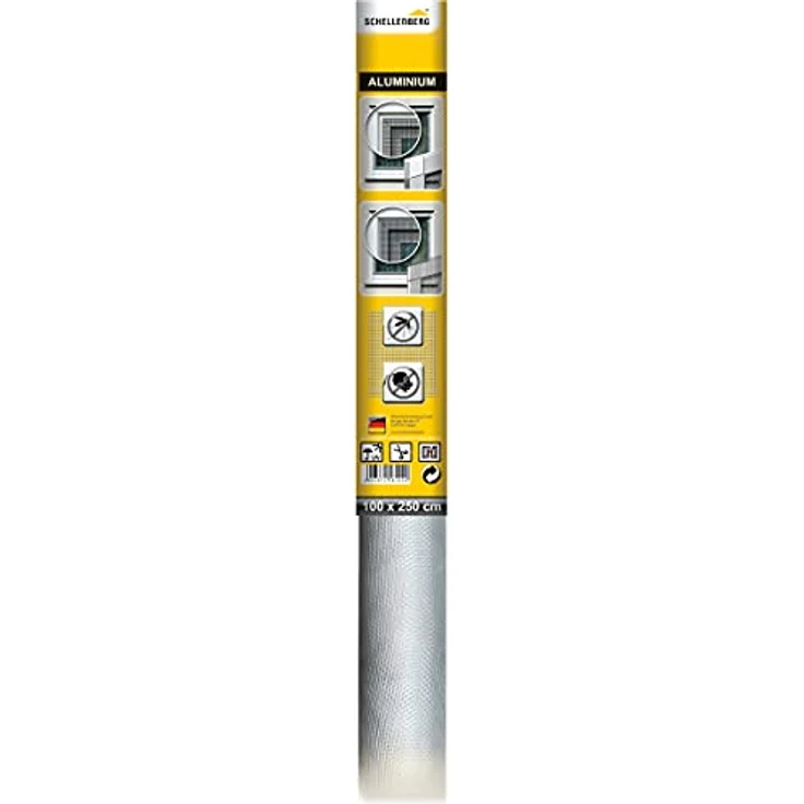 Schellenberg Insektenschutz Gitter Minirolle 100 x 250 cm, natur – Bild 3