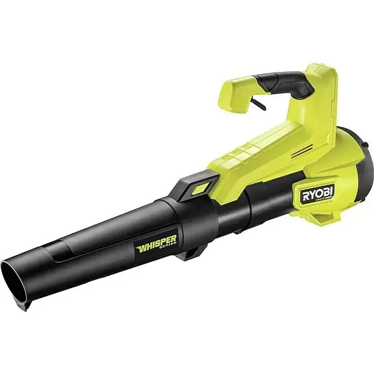 Ryobi ONE+HP Akku-Laubbläser RY18BLXC-0, 18 V, Blasgeschwindigkeit bis 177 km/h, Blasleistung 9,9 m³/min, ohne Akku, leise WHISPER™-Reihe