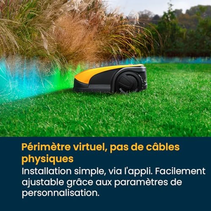 STIGA Rasenroboter A 300, kabellos, autonom, 450 m², gelb – Bild 9