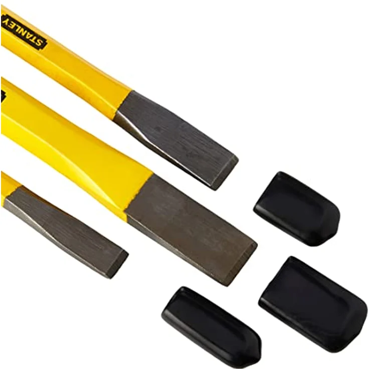 Stanley Präzisionsflachmeissel-Set (3-teilig, Chrom-Vanadium Stahl, 10 x 140 mm, 12 x 150 mm, 16 x 170 mm) 4-18-298 – Bild 3