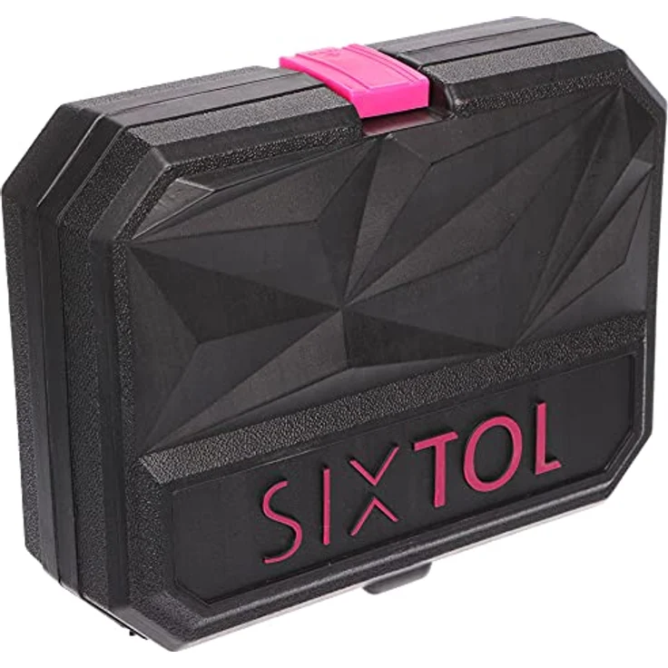 Sixtol Werkzeugkoffer HOME PINK, 66-teiliges Haushaltswerkzeugset in Rosa – Bild 5