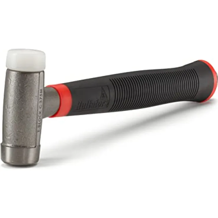 Hultafors T-Block Kombihammer C 375, 821262, Rückschlagarmer Schonhammer in Profiqualität (375Gr Kopfgewicht)