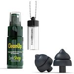 SweetDreams Ohrstöpsel zum Schlafen, extraweich, wiederverwendbar - inklusive Reinigungsspray & Case