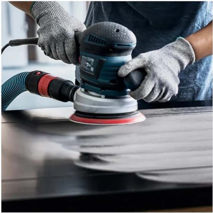 Bosch Professional Kletthaftteller (für Papierschleifblätter, 125 mm Durchmesser, Zubehör für Winkelschleifer) – Bild 7