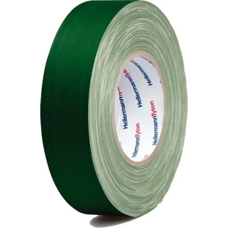 HellermannTyton HTAPE-TEX-GN-19x50 712-00503 Gewebeklebeband HelaTape Tex Grün (L x B) 50m x 19mm 1St.