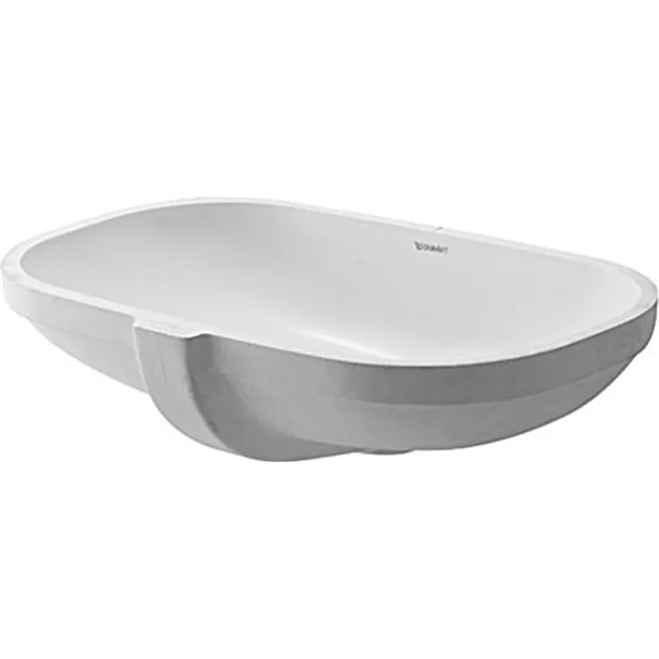 Duravit D-Code Einbauwaschtisch Weiß Hochglanz 495 mm - 0338490000